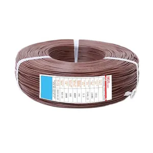 UL1015 14awg Cable eléctrico de caucho de silicona de alambre para cableado de la casa de materiales