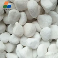 도매 자연적인 백색 자갈 돌