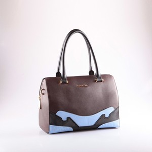 4647 2017 Cartera de Mano amplio con <span class=keywords><strong>detalles</strong></span> geometricos <span class=keywords><strong>para</strong></span> dama, estilo europeo a la moda bolso de marca - Product Image 3