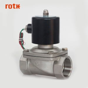 DN40 1.5 Inch 2w-400-40 Thép Không Gỉ Ac220v Dc12v Dc24v 2 Cách Điện Từ Bóng Van Nước/Dầu/Điều Khiển Không Khí OEM Tùy Chỉnh - Product Image 4