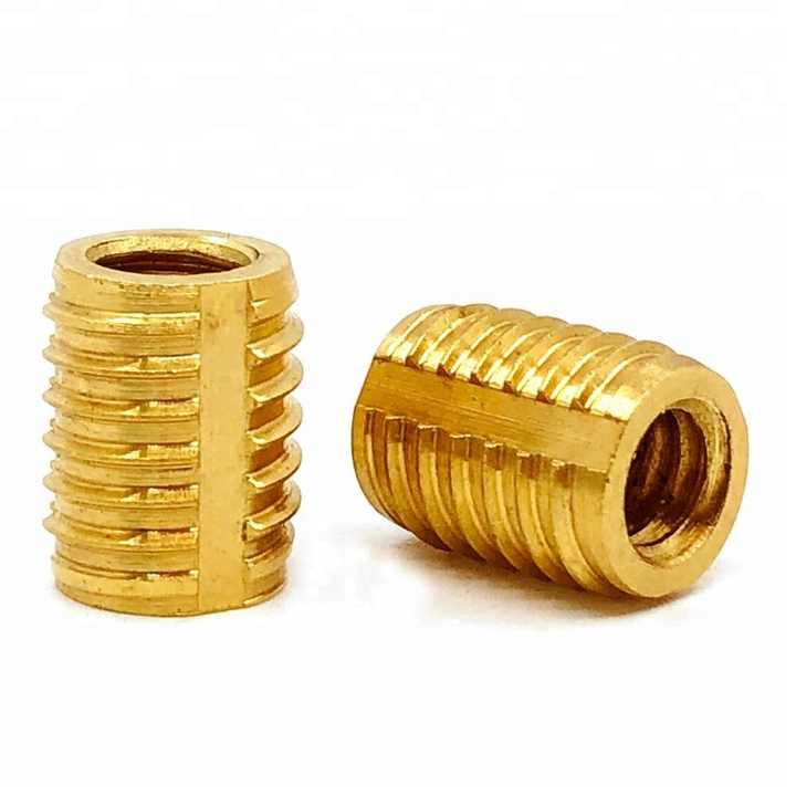 Trisert self tapping brass inserts