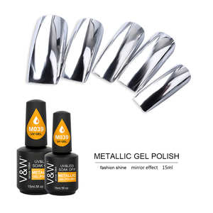 Esmalte de <span class=keywords><strong>uñas</strong></span> en gel metálico uv soak off - Product Image 1