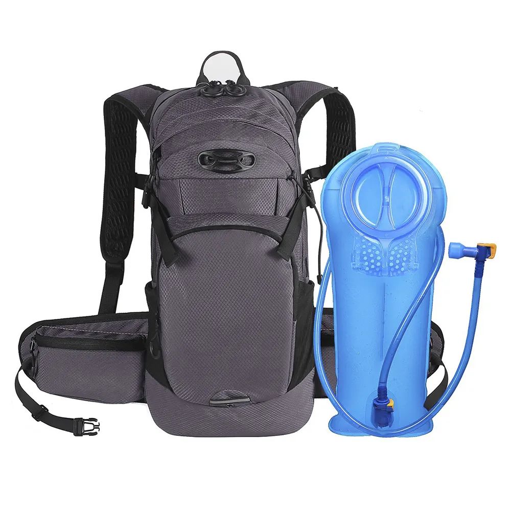 Outdoor Hydration Pack Backpack with 2L Water Bladder for Running, Hiking, Cycling, Climbing, Camping, Biking