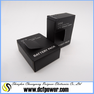 La <span class=keywords><strong>GoPro</strong></span> <span class=keywords><strong>Hero</strong></span> <span class=keywords><strong>3</strong></span> Black Battery ahdbt-301 AHDBT 301 con precio competitivo de alta calidad hecho en China - Product Image 2