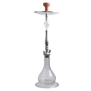 Modern Style Hookah Brass Material Shisha With Molasses Catcher One Hole