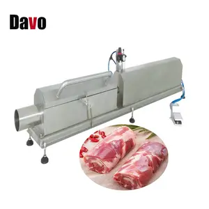 Forma de cilindro de Máquina De Recheio De Carne de Carneiro Rolo de Salsicha Fabricante de Rolo De Carne De Porco Que Faz A Máquina