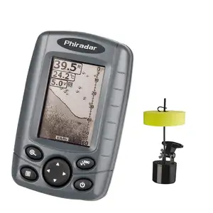 Portable sonar FishFinder with 2.8inch Grayscale LCD display