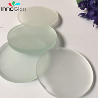 Bloques de vidrio ultratransparente de 17mm y 19mm, bloques de cristal delicados de hierro bajo para decoración, artesanías de vidrio