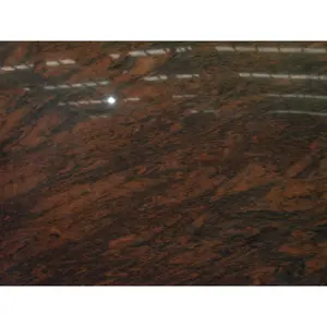 wholesale Indian multicolor Granite stone flooring tile india paradise redgranite