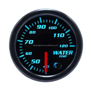 7 kleur 2 inch gemodificeerde auto gauge water temp voor meestal auto sedan