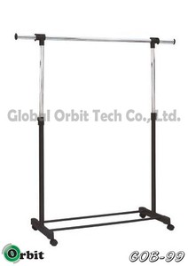 Tendedero de un solo poste moderno para exteriores, tendedero de ropa, muebles para el hogar para dormitorio, cocina, sala de estar, Metal - Product Image 6