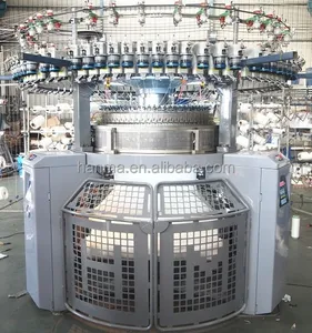 New product Computerized Double Jacquard Circular Knitting Machine, mattress fabric knitting machine