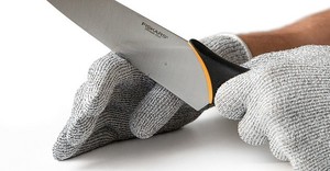 Tissu de protection anti-coupure en UHMWPE/Nylon/Fibre de verre, tricoté, uni, épais, résistant aux coupures de niveau 5 - Product Image 5