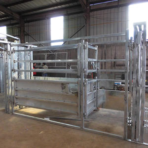 Nouvelle conception de <span class=keywords><strong>goulotte</strong></span> de compression pour chevaux et bovins, galvanisée à chaud - Product Image 6