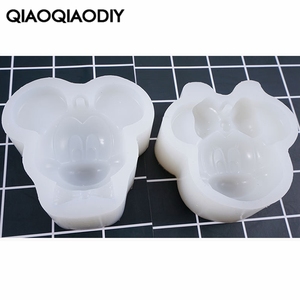 En gros <span class=keywords><strong>Mickey</strong></span> Minnie Silicone <span class=keywords><strong>Moule</strong></span> Pour La Fabrication De Résine Bijoux Artisanat - Product Image 2