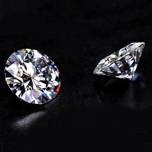 Color de lujo hombre sintético hecho Vvs1 Def Color redondo brillante corte Moissanite piedra preciosa - Product Image 3