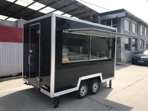 Canción diseño único camión de comida hamburguesa puesto carros <span class=keywords><strong>para</strong></span> hielo crema usado - Product Image 4
