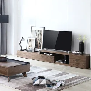2021 هانغتشو فيرمون نموذج جديد من الخشب الصلب والخشب الرقائقي خزانة تلفزيون مع تصميم للعرض في غرفة المعيشة