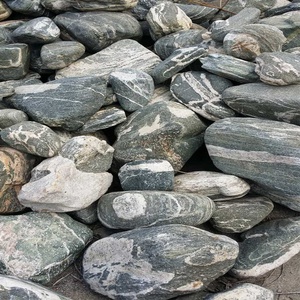 Groothandel Outdoor Tuin Versieren Natuurlijke Grote Zwarte Water Wave Rivier Rots Steen Boulder Landschappen - Product Image 3