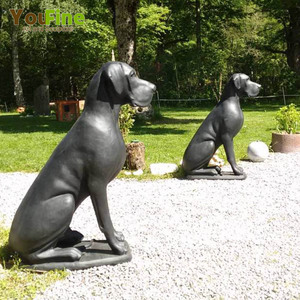 A Grandezza naturale Bronzo Grande Danes Statua Per La Vendita - Product Image 3
