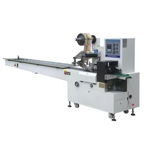 High output per minute 30 / 350 bags semi automatic rice cake filling sealing sandwich biscuit price pouch packing machine