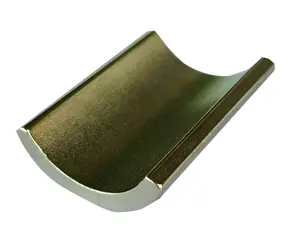 For DC motor N35SH/N48SH Arc/ Segment Neodymium magnet