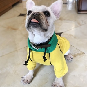 GMTPET Custom Cotton <span class=keywords><strong>Dog</strong></span> Hoodie Mehrfarbige Haustier bekleidung für den Frühling OEM ODM Factory Großhandel Hunde bekleidung Zubehör - Product Image 4