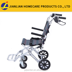 CE/ISO13485 pieghevole transito sedia a rotelle portatile <span class=keywords><strong>mini</strong></span> sedia a rotelle JL9001 - Product Image 2