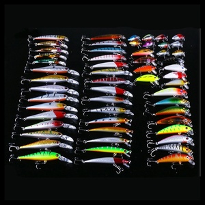 Juego de 56 unidades de Señuelos de Pesca, cebo duro, <span class=keywords><strong>Artificial</strong></span> - Product Image 6