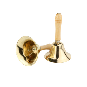 Laiton L'école Réception Dîner Hôtel Main Cloche <span class=keywords><strong>De</strong></span> Noël Cadeaux Bronze Appels Bell <span class=keywords><strong>Comptoir</strong></span> <span class=keywords><strong>de</strong></span> Bar Salle À Manger Table Cloche - Product Image 5