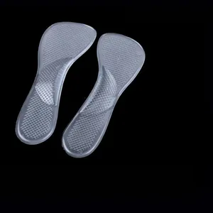 Sepatu hak tinggi wanita, perekat diri tak terlihat 3/4 panjang orthotic lengkungan dukungan pendingin PU gel pereda nyeri pijat kaki