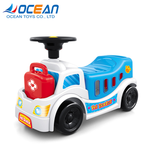 Set Ambulanza Dottore Veterinario Giocattolo in Plastica per Bambini <span class=keywords><strong>Auto</strong></span> Cavalcabile 2018 - Product Image 1