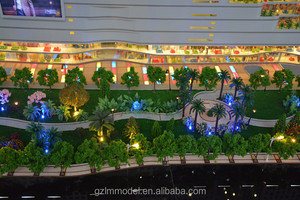 Modelli Architettonici in Scala per Uso Alberghiero, Pianificazione Urbana e Design Paesaggistico con Illuminazione LED e Plastica ABS - Product Image 4