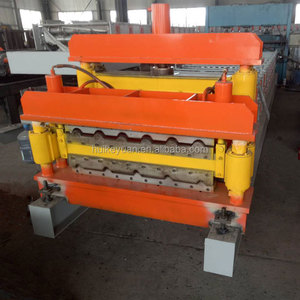 Phong cách mới ibr mạ kẽm Bảng điều khiển mái hai tầng cuộn tạo thành máy - Product Image 3