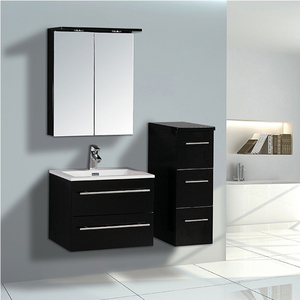 Popolare alibaba desighed nero vanità bagno a buon mercato unico bagno vanità economici stile turco bagno vanità - Product Image 1
