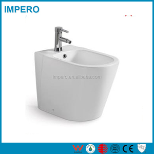 Robinetterie sanitaire mur accroché <span class=keywords><strong>femme</strong></span> en céramique propre vagin toilette bidet - Product Image 3