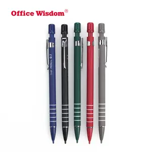 OEM धातु मैकेनिकल पेंसिल 2018 गर्म बिक्री एल्यूमीनियम ट्यूब पेंसिल