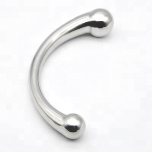 Acero inoxidable varita punto G masaje palo Metal puro pene p-spot estimulación Anal Plug Dildo - Product Image 2