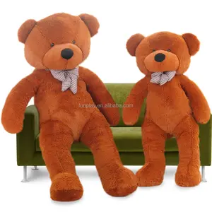 Urso de pelúcia gigante, grande urso de pelúcia, brinquedos não preenchidos para venda