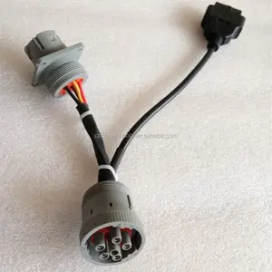 Adaptateur de câble connecteur J1708 16 à 6 broches, pour diagnostic automobile DS150E OBD2, harnais électrique