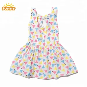 2021 China Fashion Baby Girl Garment Export To UAE 2 year old girl dress babies fashion dress baby girl birthday dress