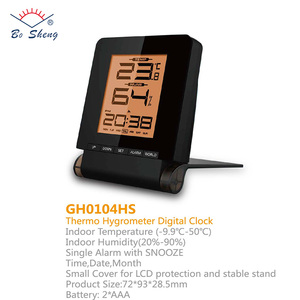 <span class=keywords><strong>Station</strong></span> météo intelligente sans fil multifonctionnelle à DEL avec logo personnalisé Horloge de bureau et de table numérique facile à lire - Product Image 6