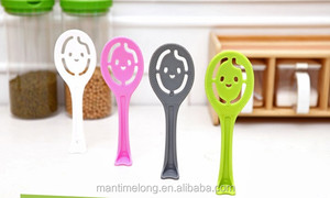 <span class=keywords><strong>Vaisselle</strong></span> <span class=keywords><strong>Plastique</strong></span> Cuillères Vertical Mignon Sourire Peut Coller Cuillère 5 pcs/<span class=keywords><strong>lot</strong></span> Écureuils Peut Stand Tables Cuillère - Product Image 2
