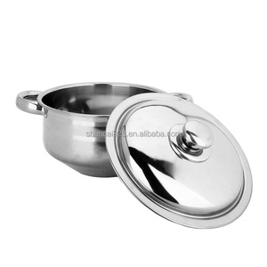 Ensemble de marmites de service modernes et écologiques en métal avec couvercle <span class=keywords><strong>Casserole</strong></span> basse 3pcs/4pcs