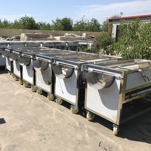 Macchina per il lavaggio di datteri secchi in acciaio inossidabile / Attrezzatura per la pulizia di datteri essiccati per la lavorazione di frutta e verdura - Product Image 3