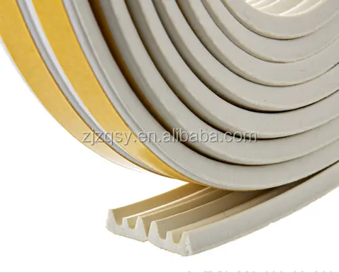 EPDM 3M Rubber Door Window Frame Seals Foam Soundproof Self Adhesive Sealing Strip Draught Excluder