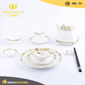 Restaurante <span class=keywords><strong>rak</strong></span> porcelana vajilla de cerámica moderno diseño conjunto de cena - Product Image 2