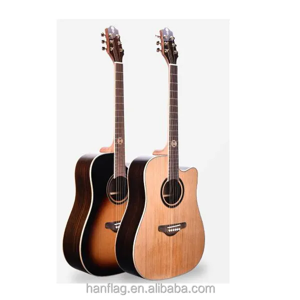 Solid Red Cedar Tops 41 "Dreadnought ไม้กีตาร์อะคูสติก String Instrument