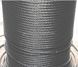 Câble métallique d'ascenseur en acier non galvanisé, revêtu d'huile, 6*19 EHS - Product Image 6
