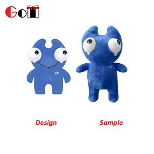 Broderie personnalisée Mascotte En Peluche Robot Alien Peluche Jouet - Product Image 2